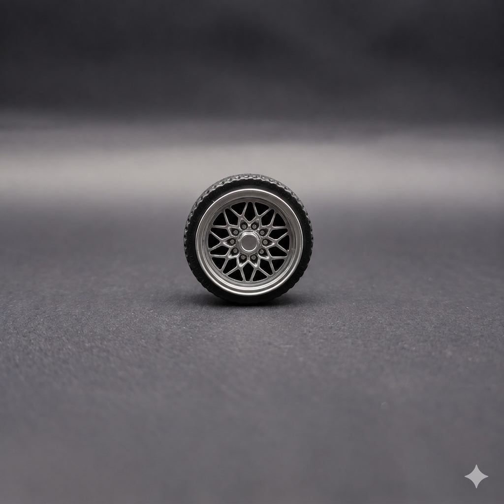 Pontiac Firebird Trans Am snowflake style custom LEGO-compatible wheel