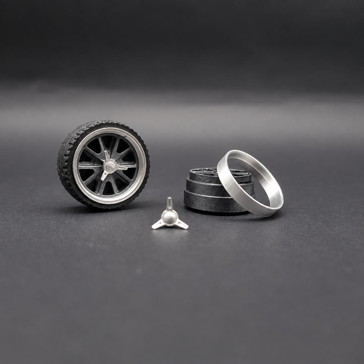 Eleanor Shelby GT500 style custom LEGO-compatible wheel