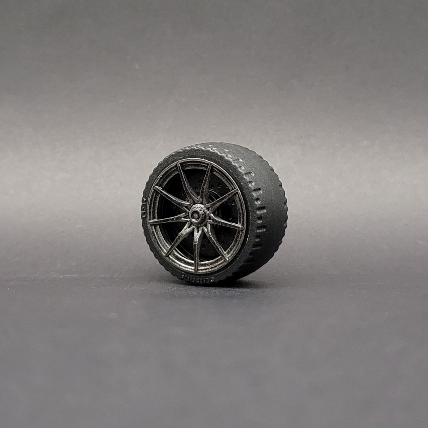Volt green aero custom LEGO-compatible rim