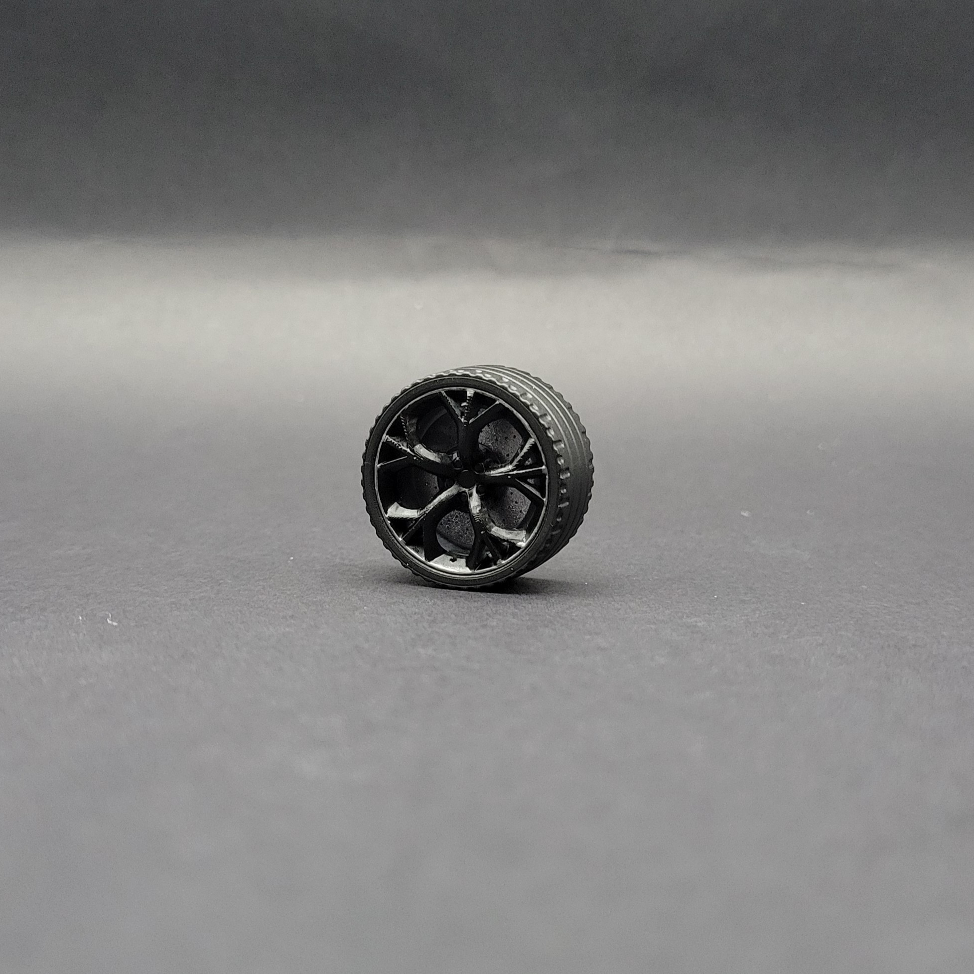 Jaguar F-Type Project 7 style custom LEGO-compatible wheel