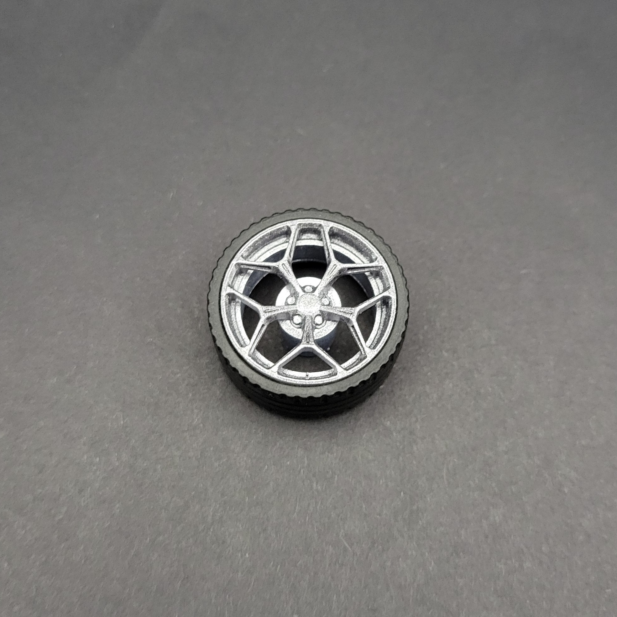 Lamborghini Revuelto style custom LEGO-compatible wheel