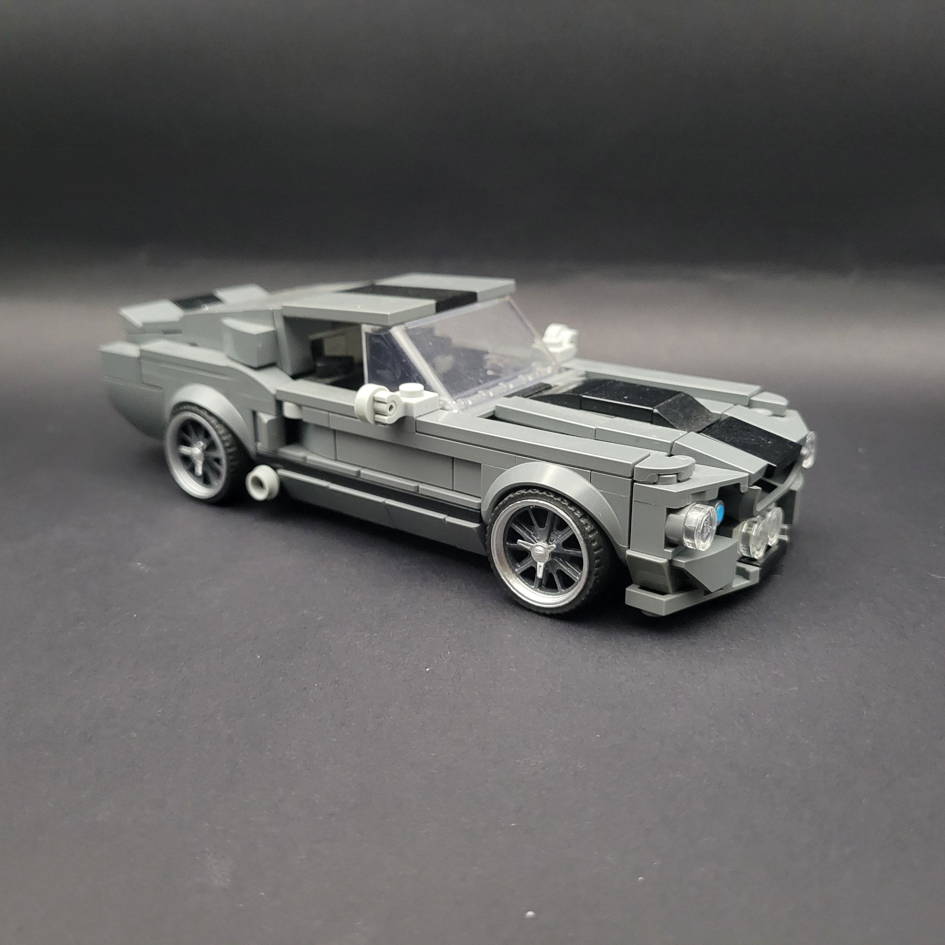 Eleanor Shelby GT500 style custom LEGO-compatible wheel