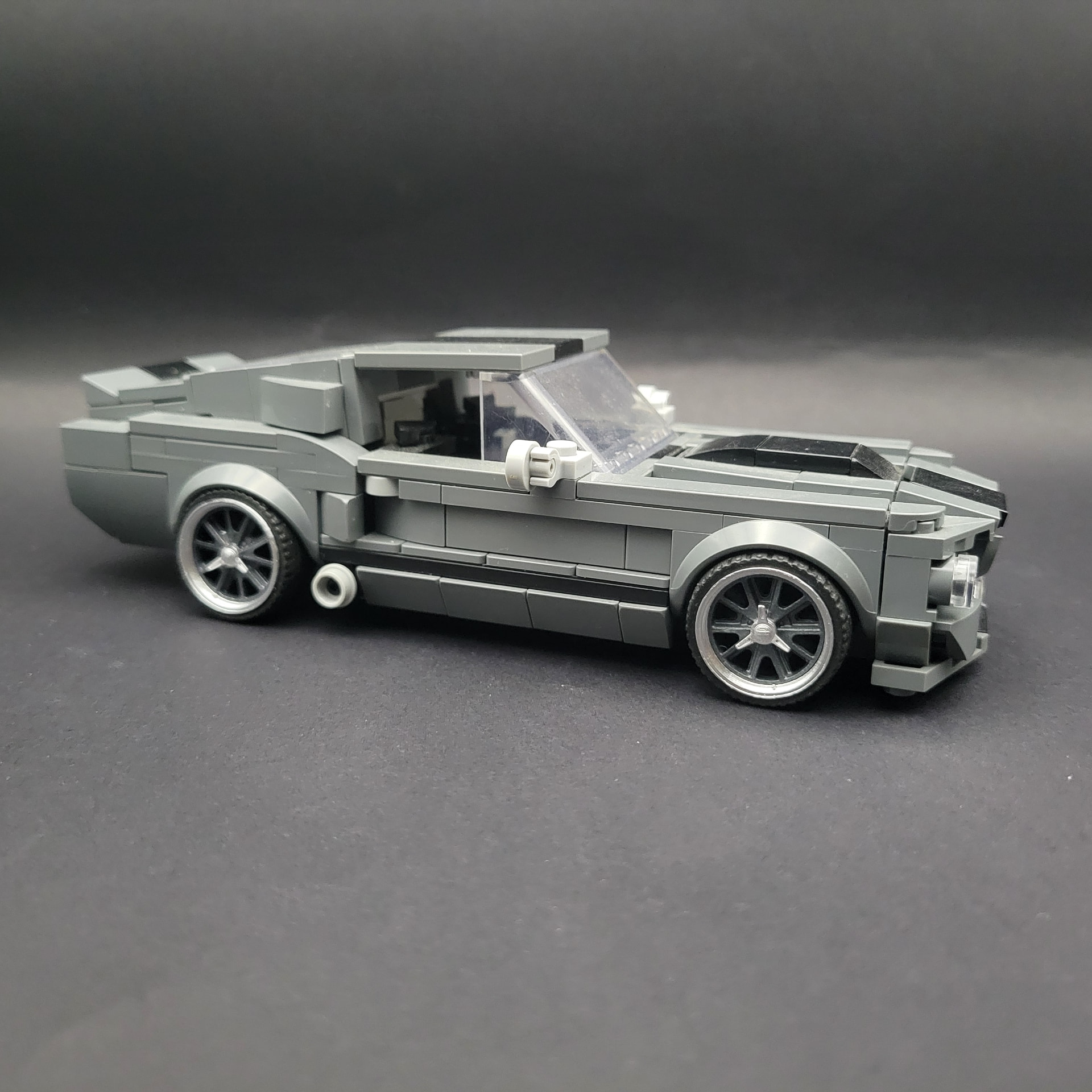 Eleanor Shelby GT500 style custom LEGO-compatible wheel