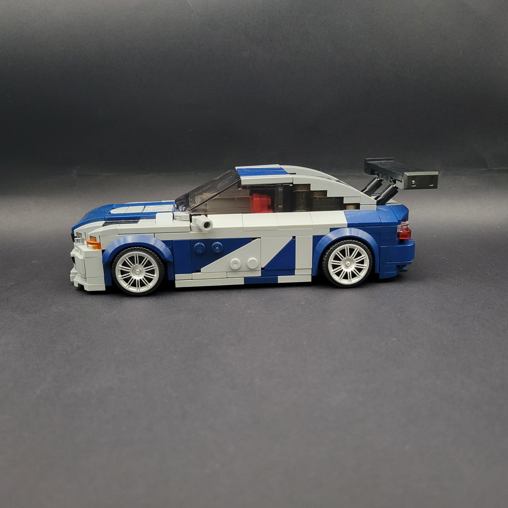 BMW M3 GTR style custom LEGO-compatible wheel
